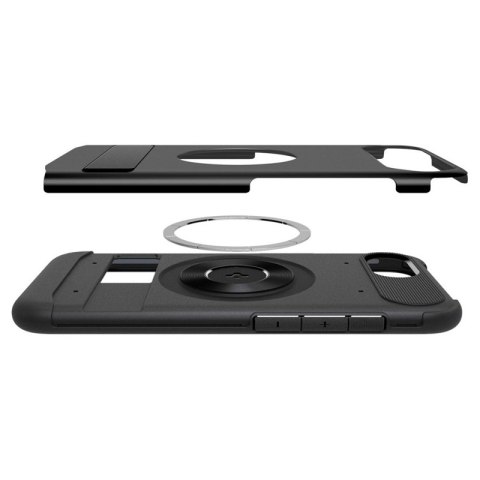 Spigen Slim Armor Mag MagSafe - Etui do iPhone 17e / 16e (Czarny)