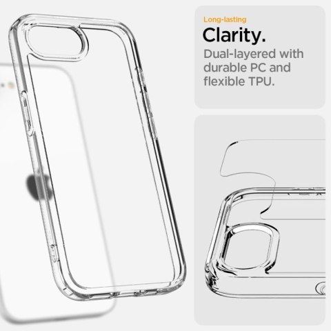 Spigen Ultra Hybrid - Etui do iPhone 17e / 16e (Przezroczysty)
