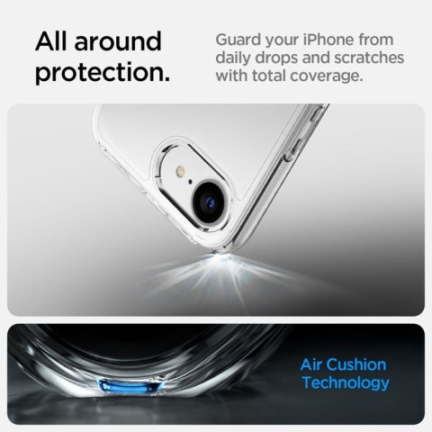 Spigen Ultra Hybrid - Etui do iPhone 17e / 16e (Przezroczysty)