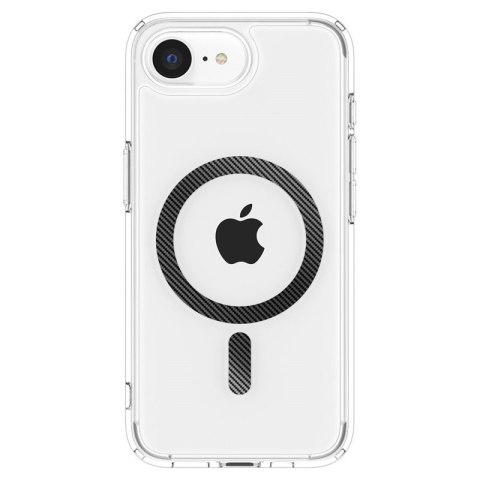 Spigen Ultra Hybrid Mag MagSafe - Etui do iPhone 17e / 16e (Carbon Fiber)