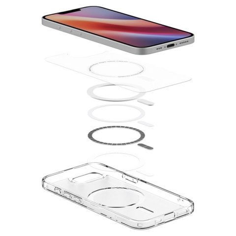 Spigen Ultra Hybrid Mag MagSafe - Etui do iPhone 17e / 16e (Frost White)