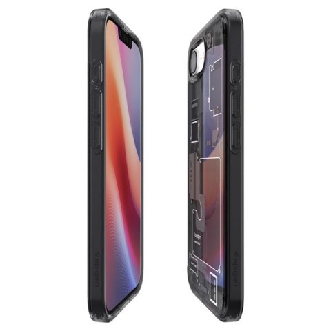 Spigen Ultra Hybrid Mag MagSafe - Etui do iPhone 17e / 16e (Zero One Black)