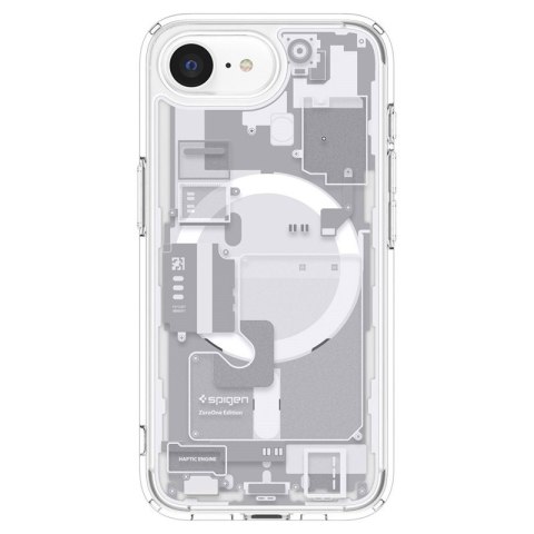 Spigen Ultra Hybrid Mag MagSafe - Etui do iPhone 17e / 16e (Zero One White)