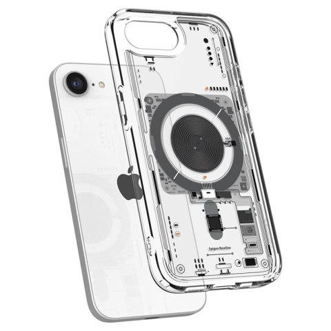 Spigen Ultra Hybrid Mag MagSafe - Etui do iPhone 17e / 16e (Zero One)