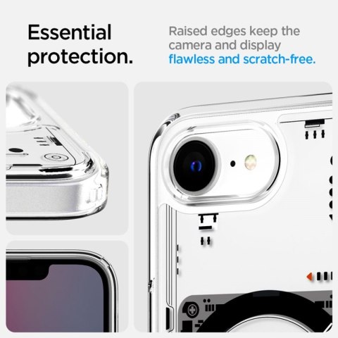 Spigen Ultra Hybrid Mag MagSafe - Etui do iPhone 17e / 16e (Zero One)