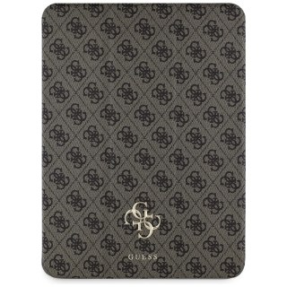 Guess Magnetic 4G Big Logo - Etui iPad Air 13" M3 (2025) / iPad Air 13" M2 (2024) (brązowy)