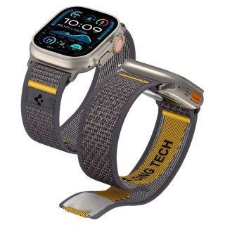 Spigen Athlex Air - Pasek do Apple Watch 44/45/46/49 mm (Active Gray)