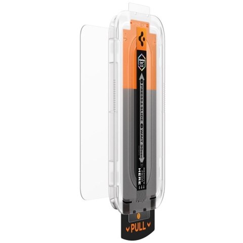 Spigen GLAS.TR EZ Fit Pro Privacy - Szkło hartowane z filtrem prywatyzującym do iPhone 17 Pro Max / 16 Pro Max