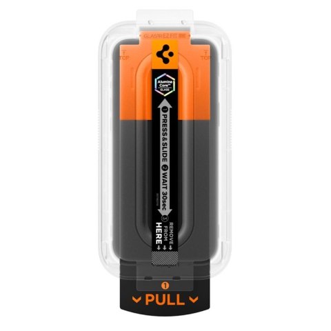 Spigen GLAS.TR EZ Fit Pro Privacy - Szkło hartowane z filtrem prywatyzującym do iPhone 17 Pro Max / 16 Pro Max