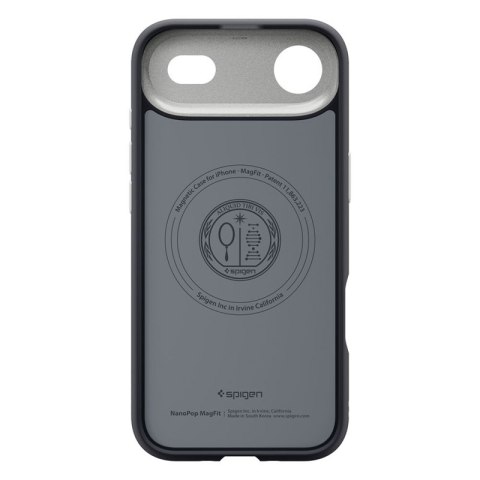 Spigen Nano Pop Mag MagSafe - Etui do iPhone Air (Black Sesame)
