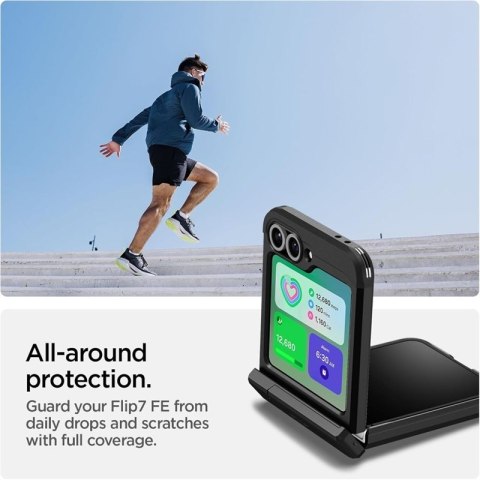 Spigen Tough Armor Pro Mag MagSafe - Etui do Samsung Galaxy Z Flip 6 / 7 FE (Black)