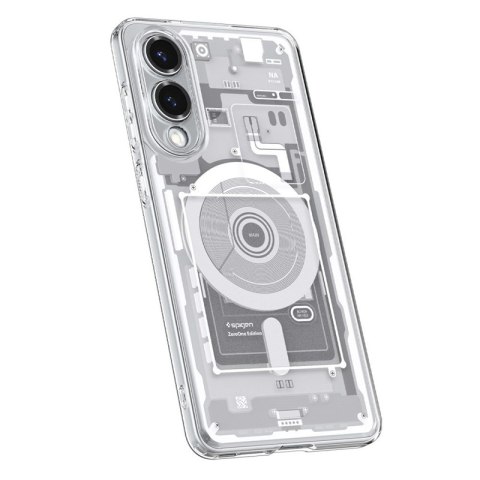 Spigen Ultra Hybrid Mag MagSafe - Etui do Samsung Galaxy S25 Edge (Zero One White)