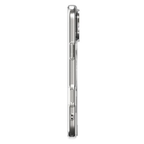 Spigen Ultra Hybrid Mag MagSafe - Etui do iPhone 17 Pro Max (Clear/Gold)