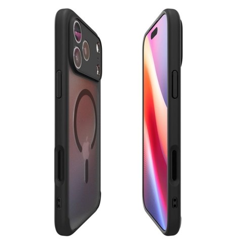 Spigen Ultra Hybrid Mag MagSafe - Etui do iPhone 17 Pro Max (Frost Black)