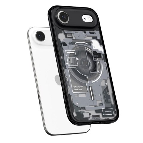 Spigen Ultra Hybrid Mag MagSafe - Etui do iPhone Air (Zero One Black)
