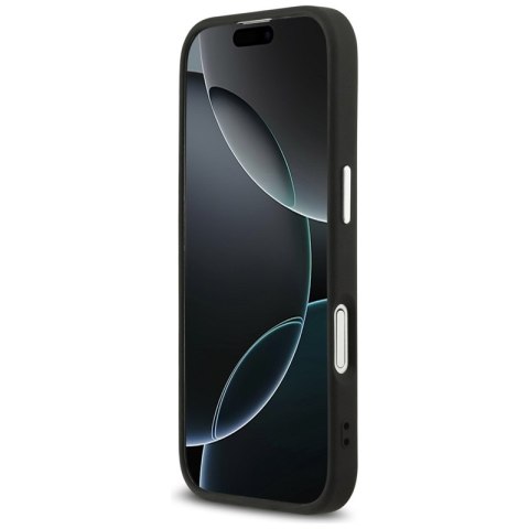 Guess 4G Big 4G Classic Logo - Etui iPhone 17 (czarny / srebrny)