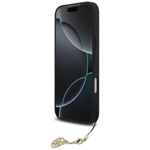 Guess 4G Charms Collection MagSafe - Etui iPhone 17 Pro Max (czarny)