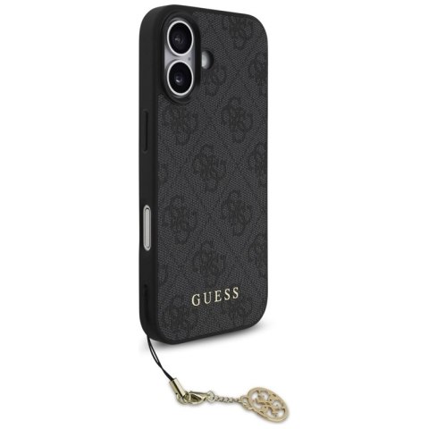 Guess 4G Charms Collection MagSafe - Etui iPhone 17 (czarny)