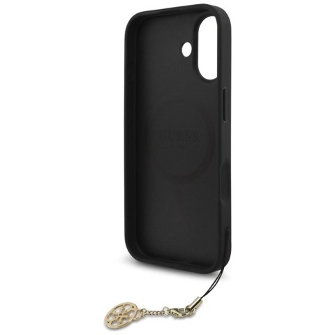 Guess 4G Charms Collection MagSafe - Etui iPhone 17 (czarny)