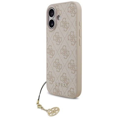 Guess 4G Charms Collection MagSafe - Etui iPhone 17 (różowy)