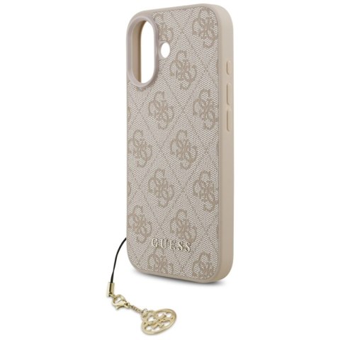 Guess 4G Charms Collection MagSafe - Etui iPhone 17 (różowy)
