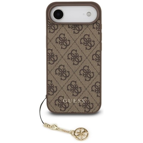 Guess 4G Charms Collection MagSafe - Etui iPhone Air (brązowy)