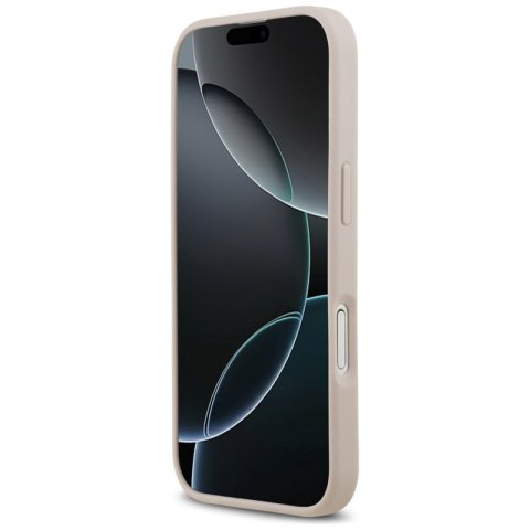 Guess 4G Circle Classic Logo MagSafe - Etui iPhone 17 (różowy)