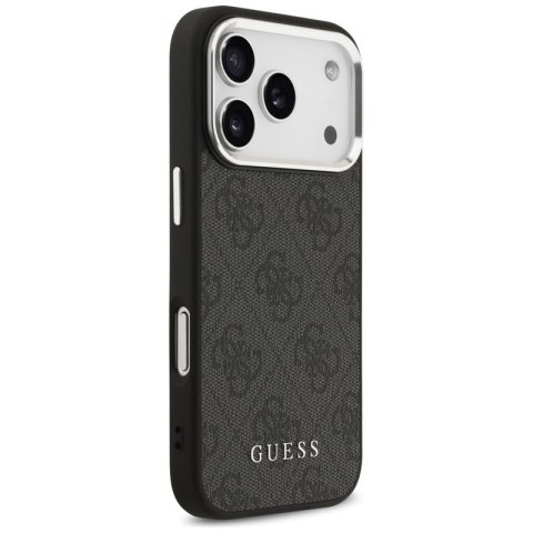 Guess 4G Classic Logo MagSafe - Etui iPhone 17 Pro (czarny)