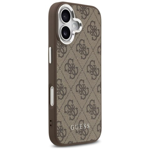 Guess 4G Classic Logo MagSafe - Etui iPhone 17 (brązowy)