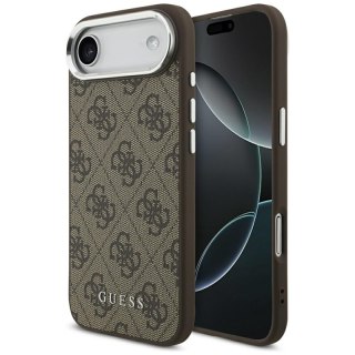 Guess 4G Classic Logo MagSafe - Etui iPhone Air (brązowy)