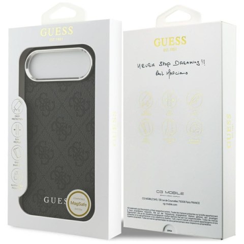 Guess 4G Classic Logo MagSafe - Etui iPhone Air (czarny)