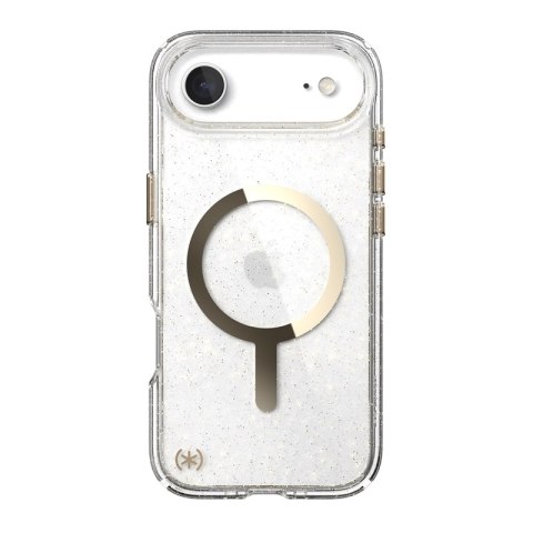 Speck Presidio Lux MagSafe - Etui iPhone Air (Glitter / Gold Metallic)