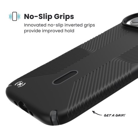 Speck Presidio2 Grip ClickLock & MagSafe - Etui iPhone Air (Black / Slate Grey / White)