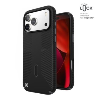 Speck Presidio2 Grip ClickLock & MagSafe - etui na iPhone'a 17 Pro Max (czarne / szare / białe)