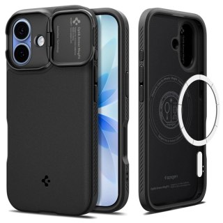 Spigen Optik Armor Mag MagSafe - Etui do iPhone 17 (Black)