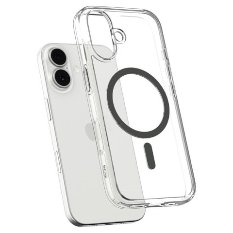 Spigen Ultra Hybrid Mag MagSafe - Etui do iPhone 17 (Clear/Graphite)