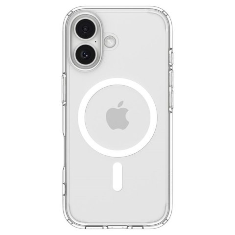 Spigen Ultra Hybrid Mag MagSafe - Etui do iPhone 17 (Clear/White)