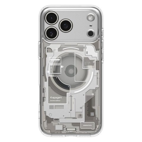 Spigen Ultra Hybrid Mag MagSafe - Etui do iPhone 17 Pro (Zero One Natural Titanium)