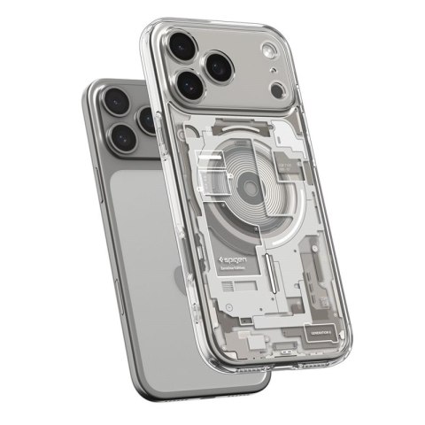 Spigen Ultra Hybrid Mag MagSafe - Etui do iPhone 17 Pro (Zero One Natural Titanium)