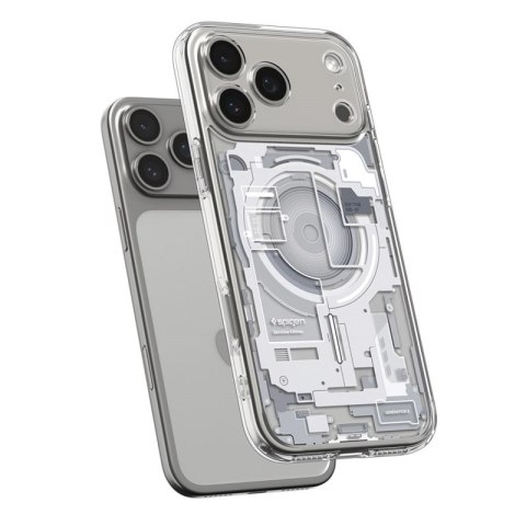 Spigen Ultra Hybrid Mag MagSafe - Etui do iPhone 17 Pro (Zero One White)