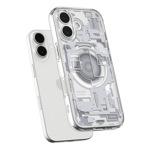 Spigen Ultra Hybrid Mag MagSafe - Etui do iPhone 17 (Zero One White)