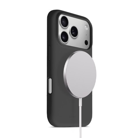 Crong Color Cover Magnetic - Etui MagSafe iPhone 17 Pro (czarny)