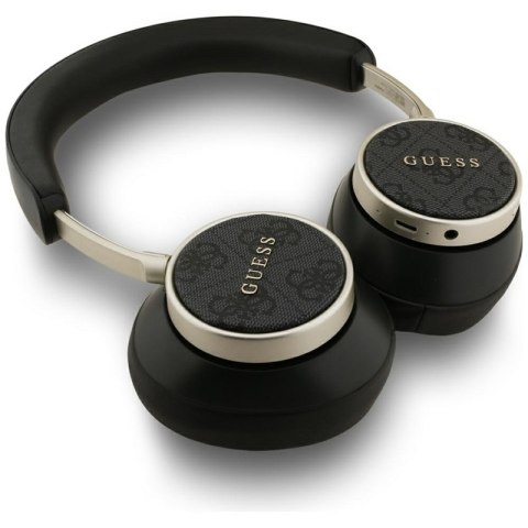 Guess 4G Classic Logo - Bezprzewodowe słuchawki nauszne Bluetooth (czarny)