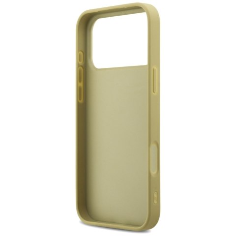 Guess Fixed Glitter Big 4G - Etui do iPhone 17 Pro Max (złoty)