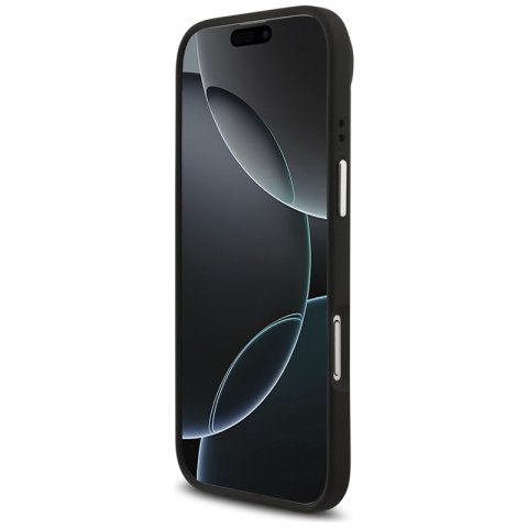 Guess Grained Big 4G Classic Logo - Etui iPhone Air (czarny)