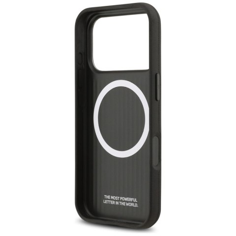BMW M FW Metal Logo MagSafe - Etui iPhone 17 Pro (czarny)