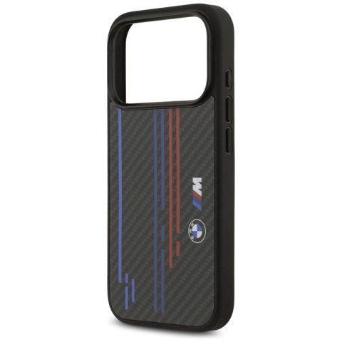 BMW M Kevlar Lines & Logo MagSafe - Etui iPhone 17 Pro (czarny)