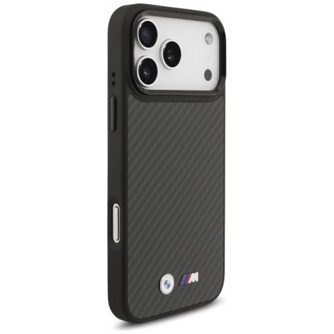 BMW M Kevlar Matt MagSafe - Etui iPhone 17 Pro Max (czarny)