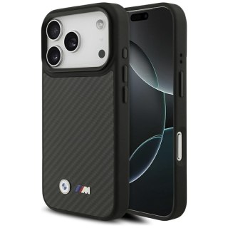 BMW M Kevlar Matt MagSafe - Etui iPhone 17 Pro (czarny)