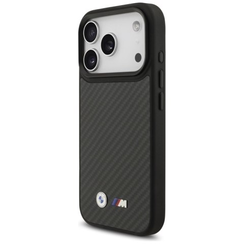 BMW M Kevlar Matt MagSafe - Etui iPhone 17 Pro (czarny)